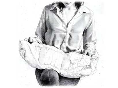 Weiße Windel Domina ABDL Fetisch Adult Baby