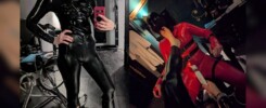 Thumbnail Latex Session in Hunter Gummistiefeln